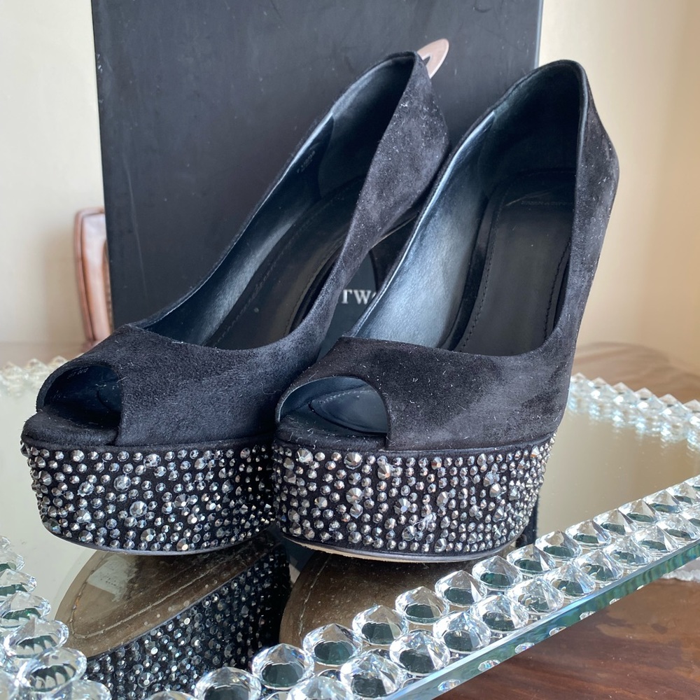 Atwood Brian size 7/5M in black suede